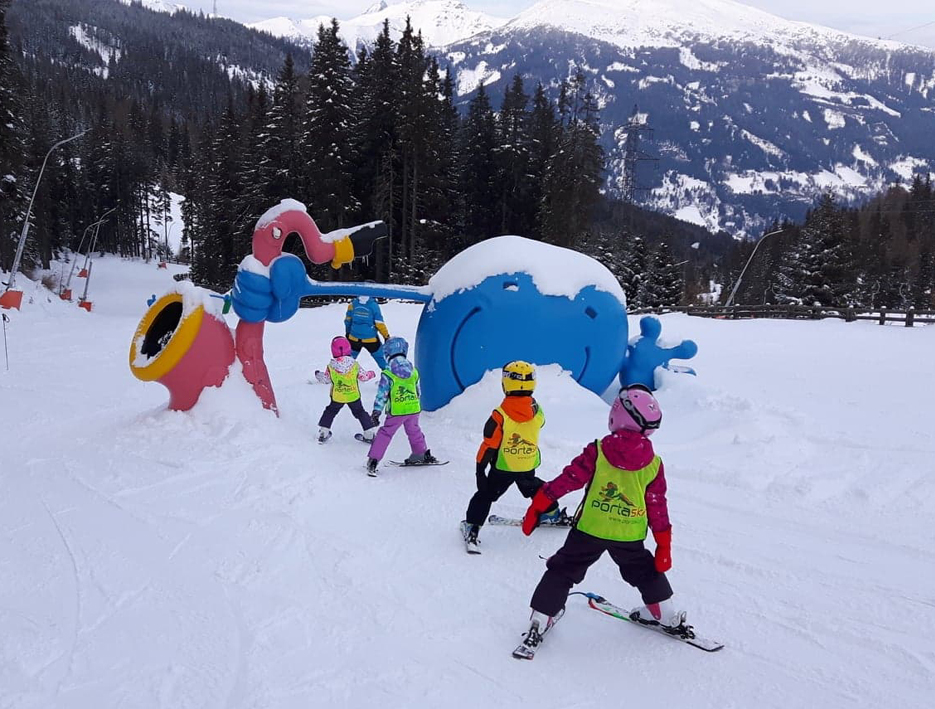 Przedszkole narciarskie Włochy Austria