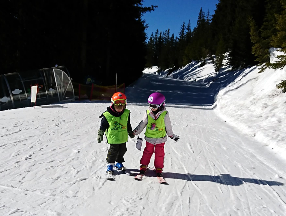 Przedszkole narciarskie Włochy Austria